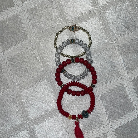 Christmas sale! New Boho stackable stretch bead bracelets. (4) - Picture 4 of 4